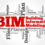 BIM – building information modeling word cloud, business concept